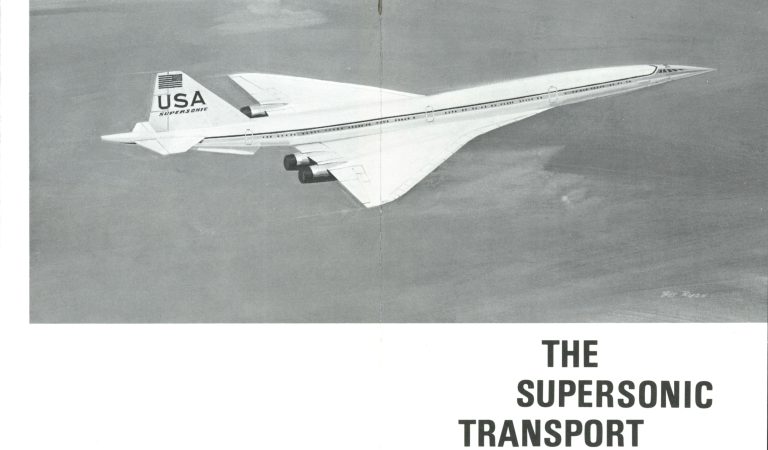 Boeing SST The Supersonic Transport And The Environment Brochure Jan 1971 from La Jetée Press