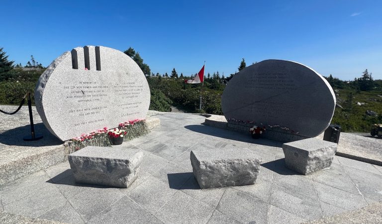 Swiss Air Flight 111 Memorial on 25th Anniversary of Crash – Peggy’s Cove, Nova Scotia Canada – September 2, 2023