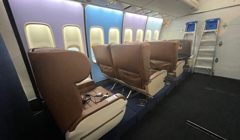 Braniff International Airlines Private Archive and 747 Mock Up – Dallas, TX – September 2023 Braniff International Airlines Private Archive and 747 Mock Up – Dallas, TX – September 2023