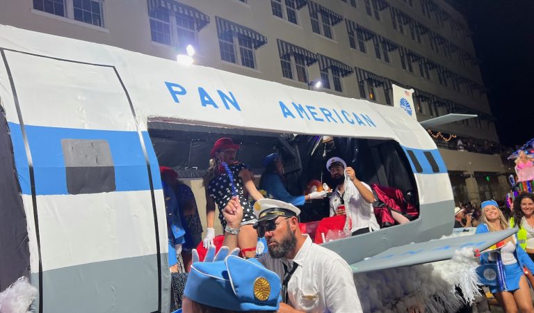 Pan Am in the Key West Fantasy Fest – October 2023