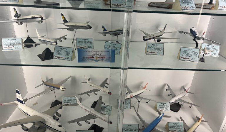 Albuquerque International Sunport Airport Calvacade of Wings Model Collection  – ABQ – New Mexico, USA