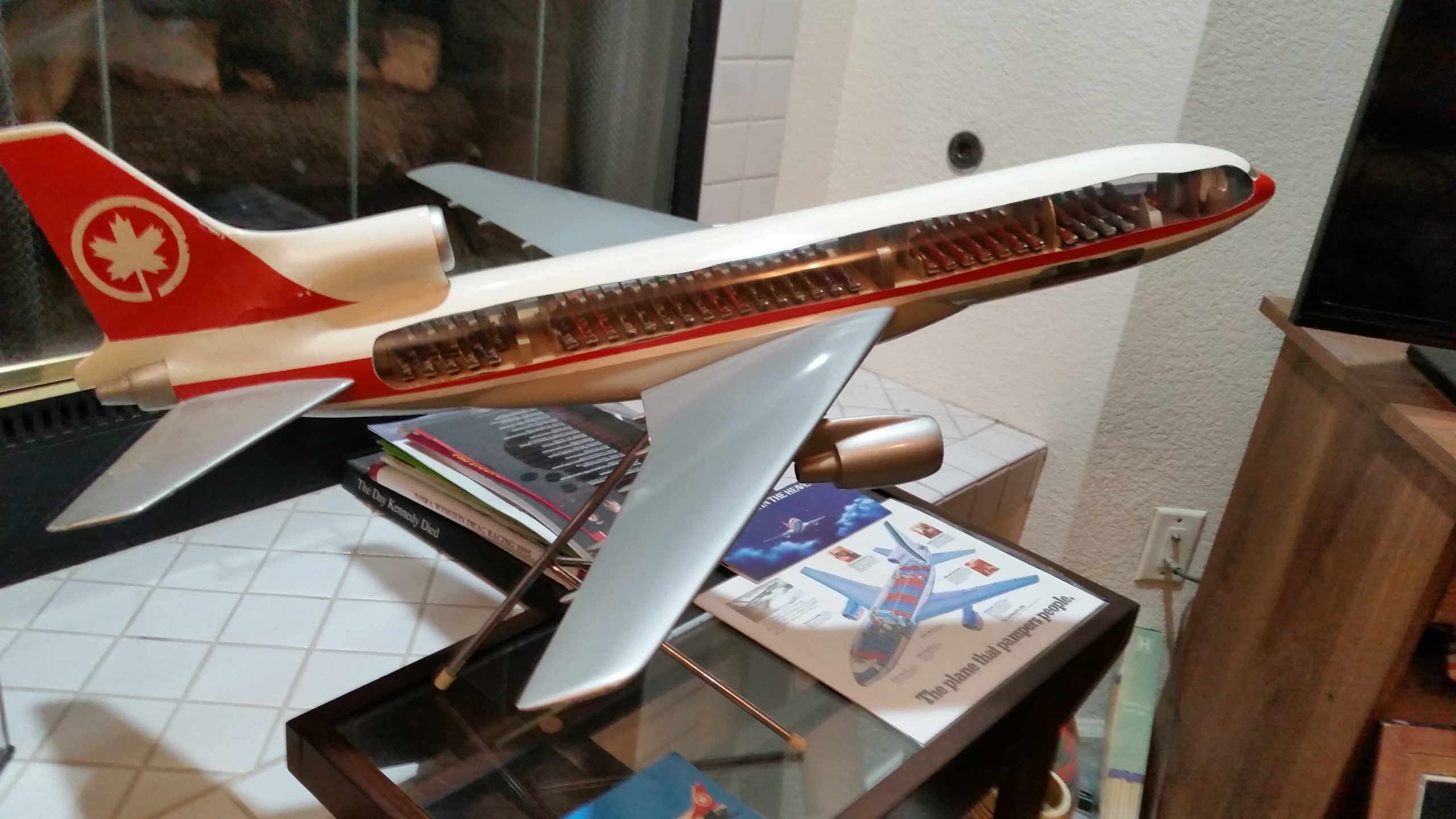 Air Canada Lockheed L1011 TriStar Cutaway Model - The