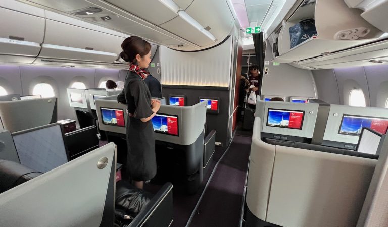 JAL Japan Airlines Airbus A350-900 Regional Configuration – CTS to HND – August 2024
