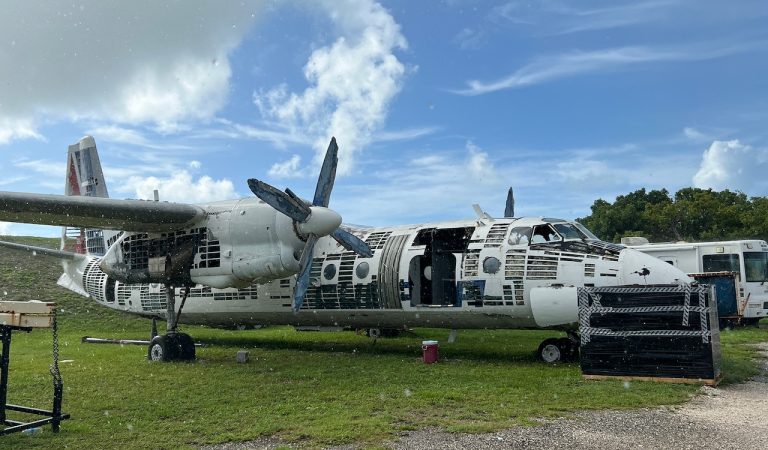 Cubana Antonov AN-24RV Scrapping 2021 to 2024 – Key West, Florida – USA