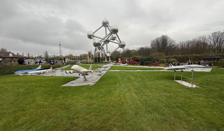 Miniature Airport at Mini-Europe Park at The Atomium – Brussels, Belgium – November 2024