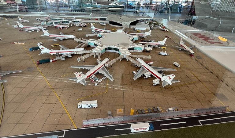 TWA Hotel Diorama Model at New York JFK – 2025