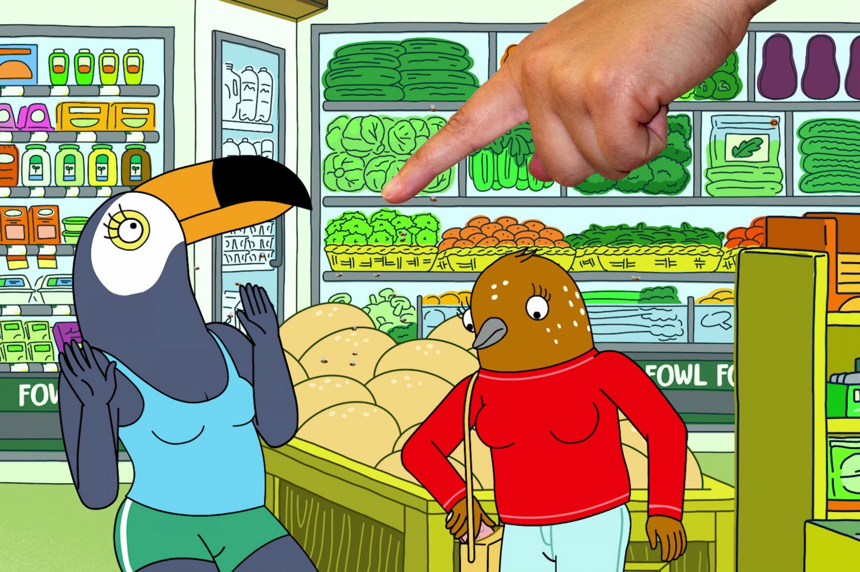 Tuca and Bertie on Netflix
