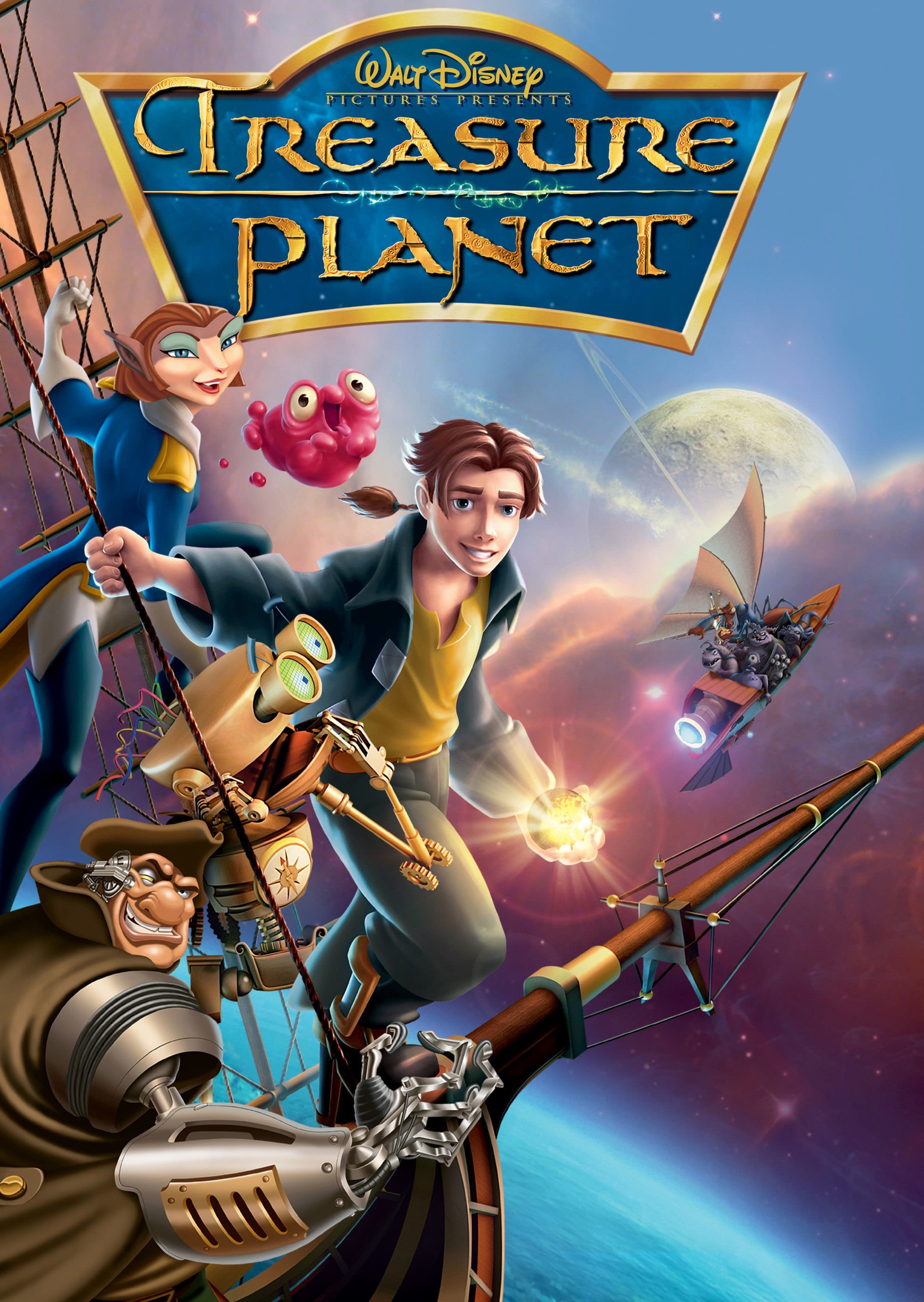 Disney's Treasure Planet movie poster.