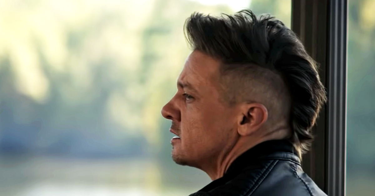 Clint Barton has a new haircut.