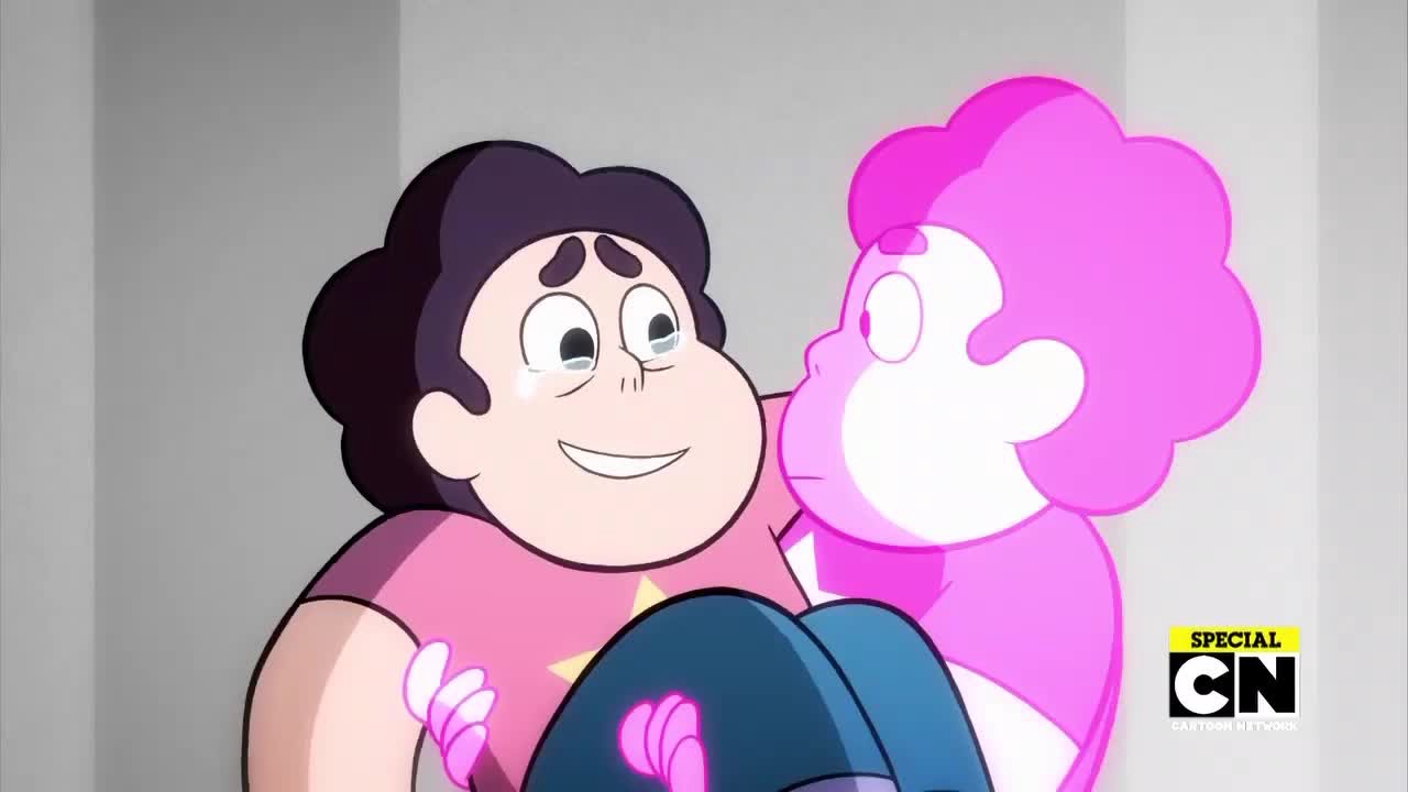 Steven Universe, Episode Change Your Mind, Steven holding Steven.