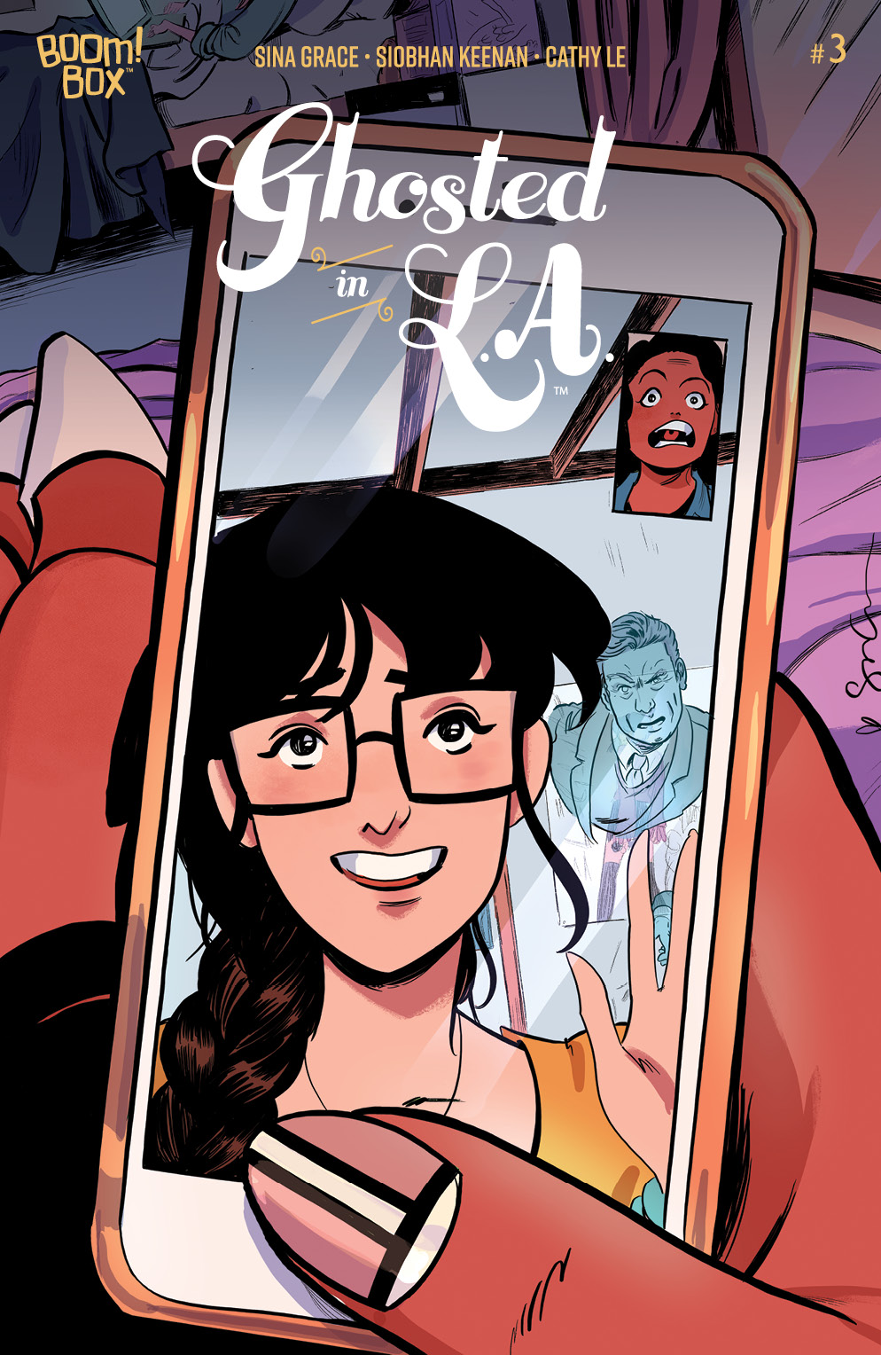 Ghosted in LA #3, Variant Cover, BOOM! (2019).