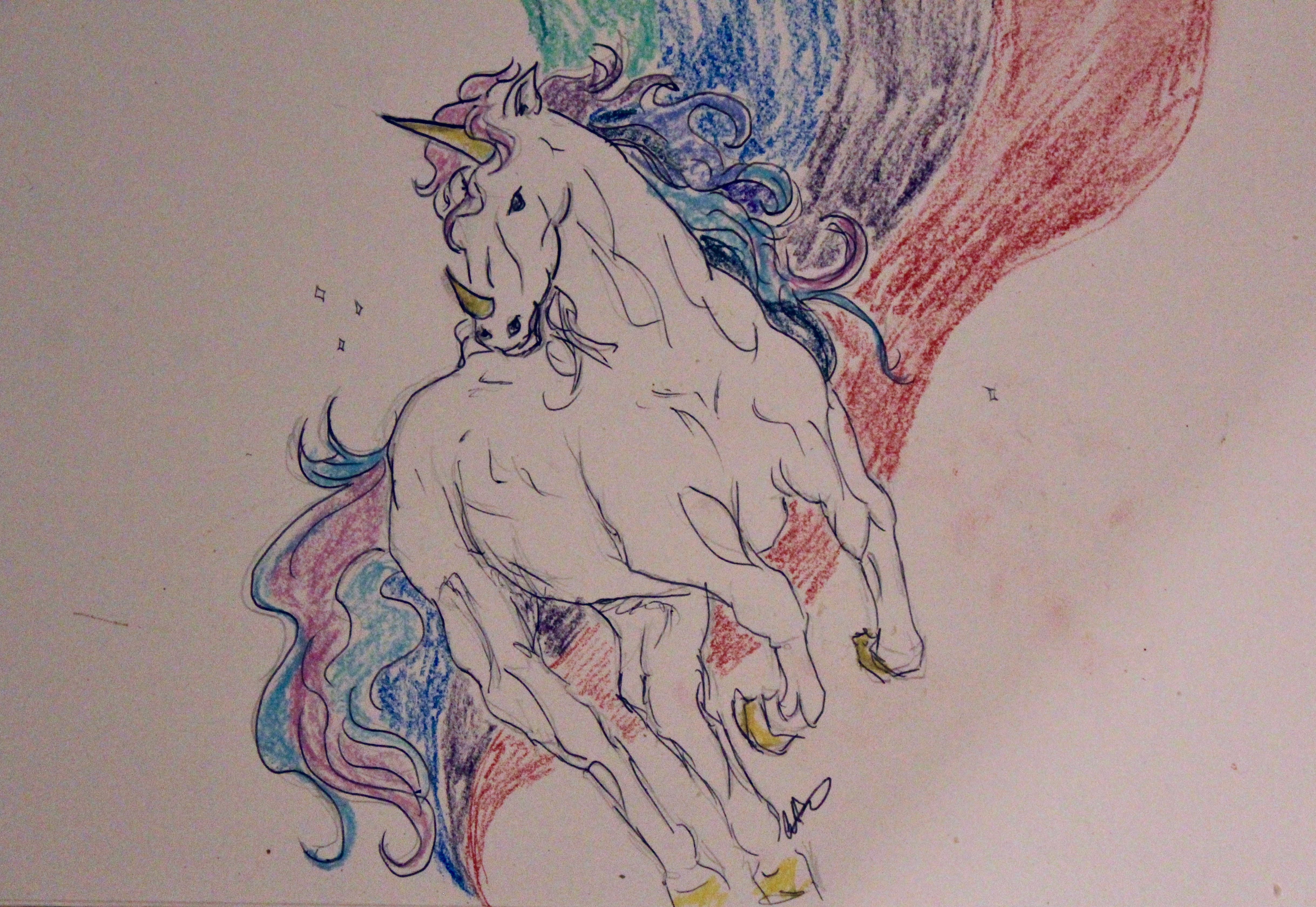 Garyl the binicorn from The Adventure Zone Balance.