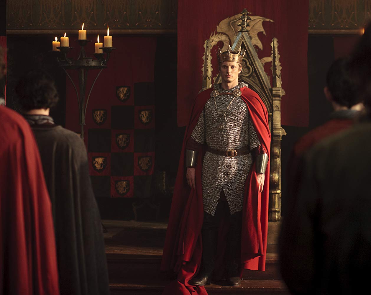 Arthur Pendragon is crowned king of Camelot