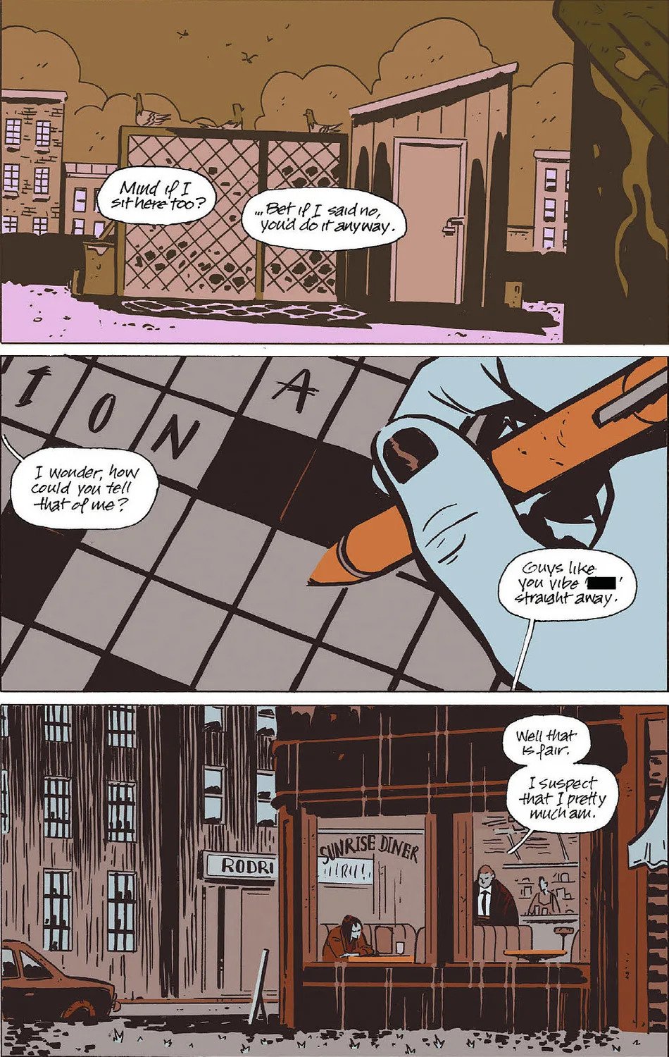 November Volume I, Page 5, Image Comics (2019).