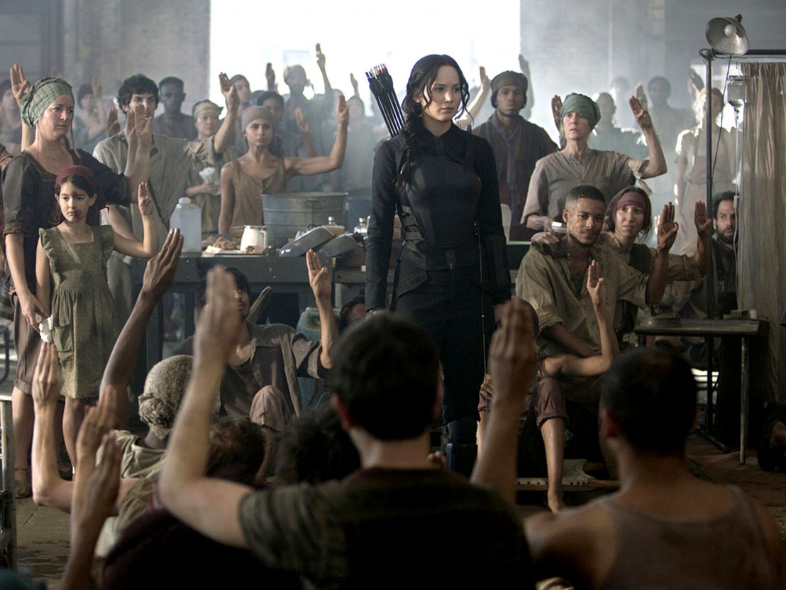The Hunger Games film with Jennifer Lawrence.
