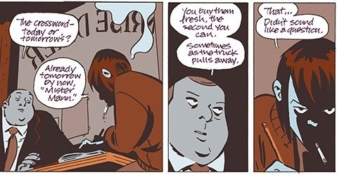 November Volume I, Page 7, Image Comics (2019).