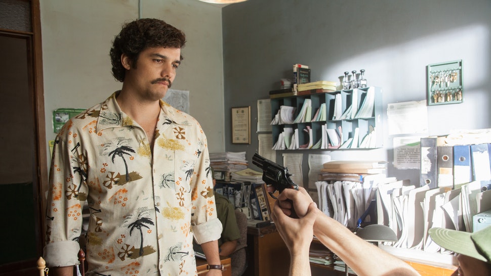 Pablo Escobar in the original Narcos.