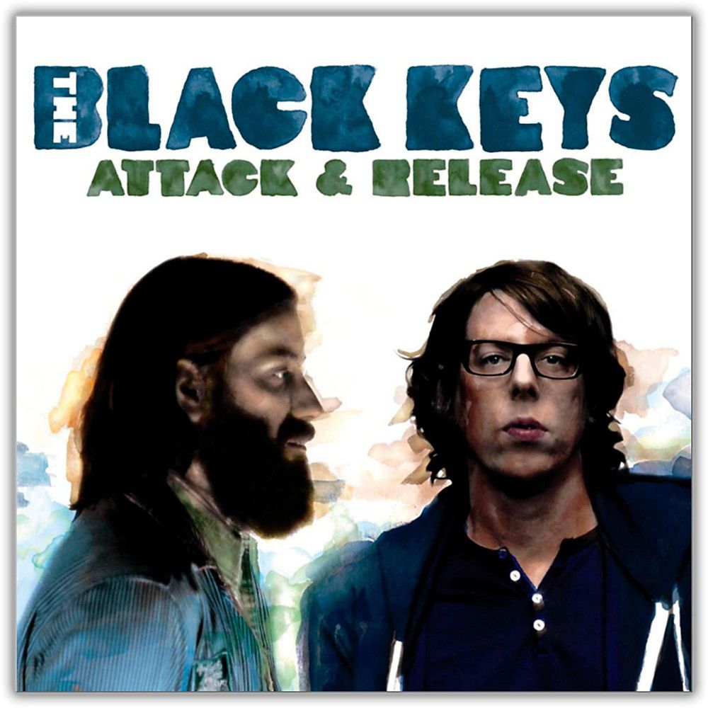 The Black Keys album Attack & Release 2008. Dan Auerbach (Left) and Patrick Carney (Right)