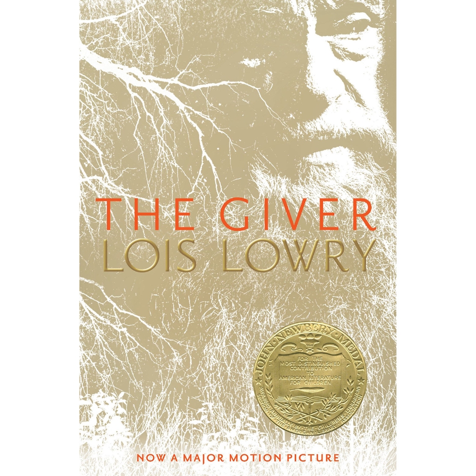 Dystopian novel #2: The Giver by Lois Lowry book cover.