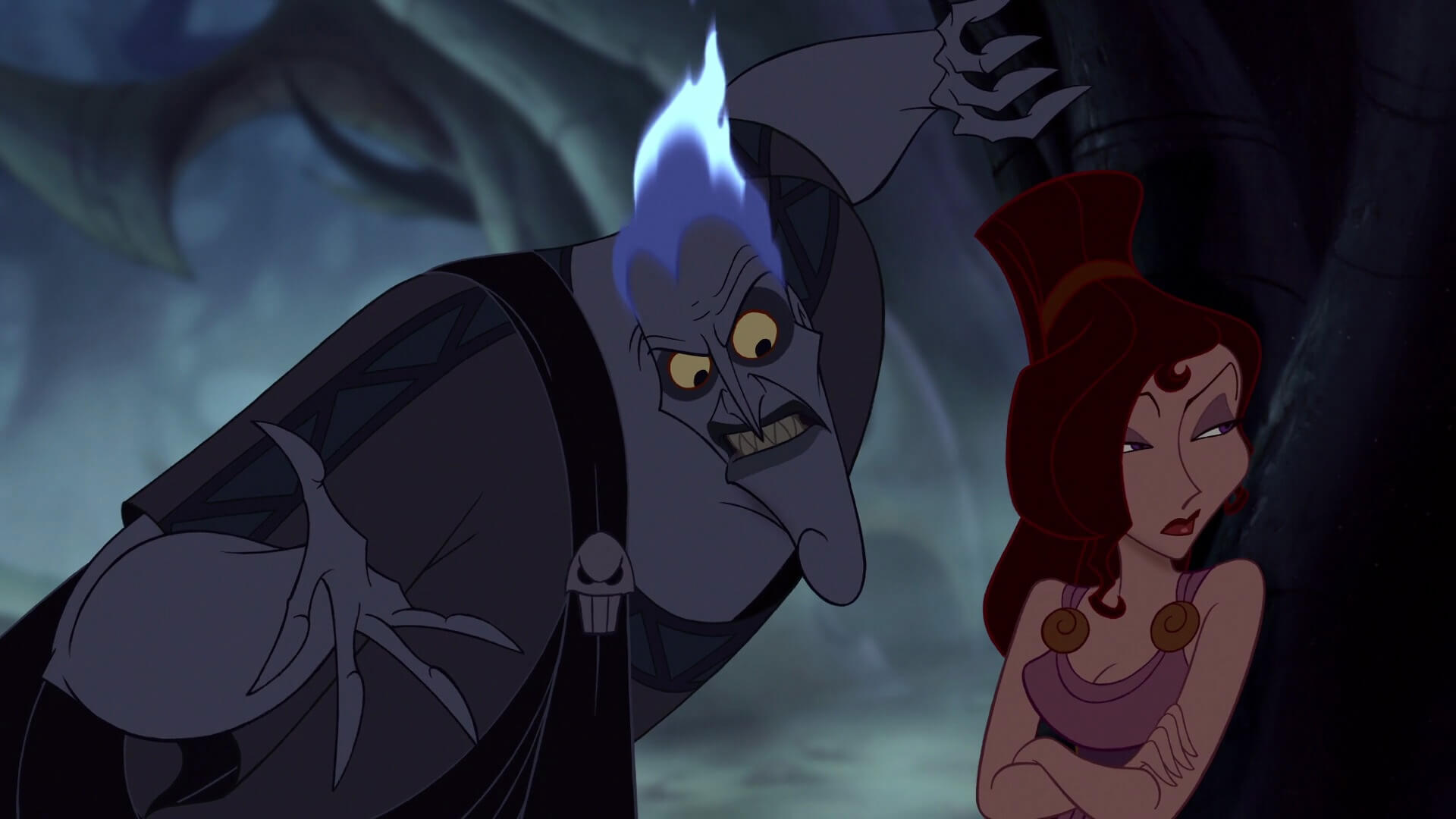 Hades again in the Disney movie Hercules.