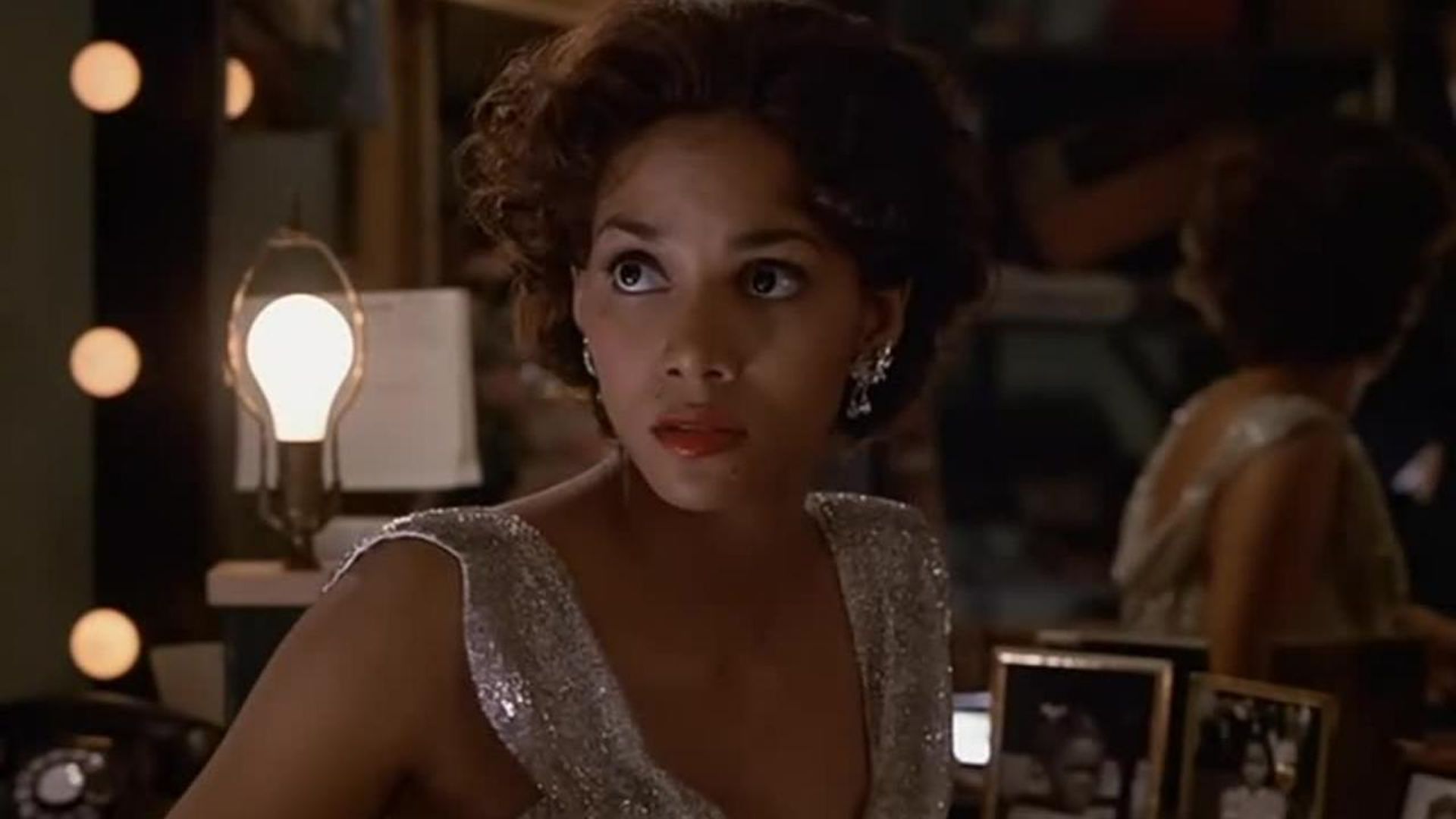 Halle Berry playing singer Dorthy Dandridge in the biopic Introducing Dorothy Dandridge (1999).