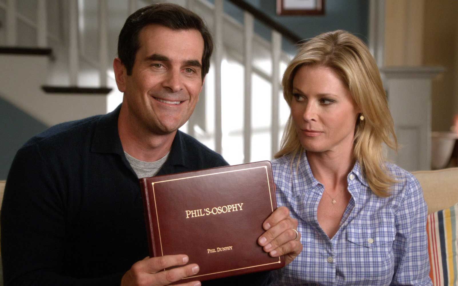 Phil and Claire Dunphy from Modern Family.