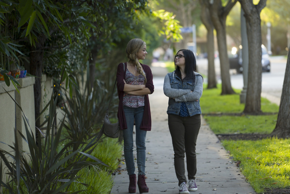 Haley and Alex bonding after nearly getting into a car accident.