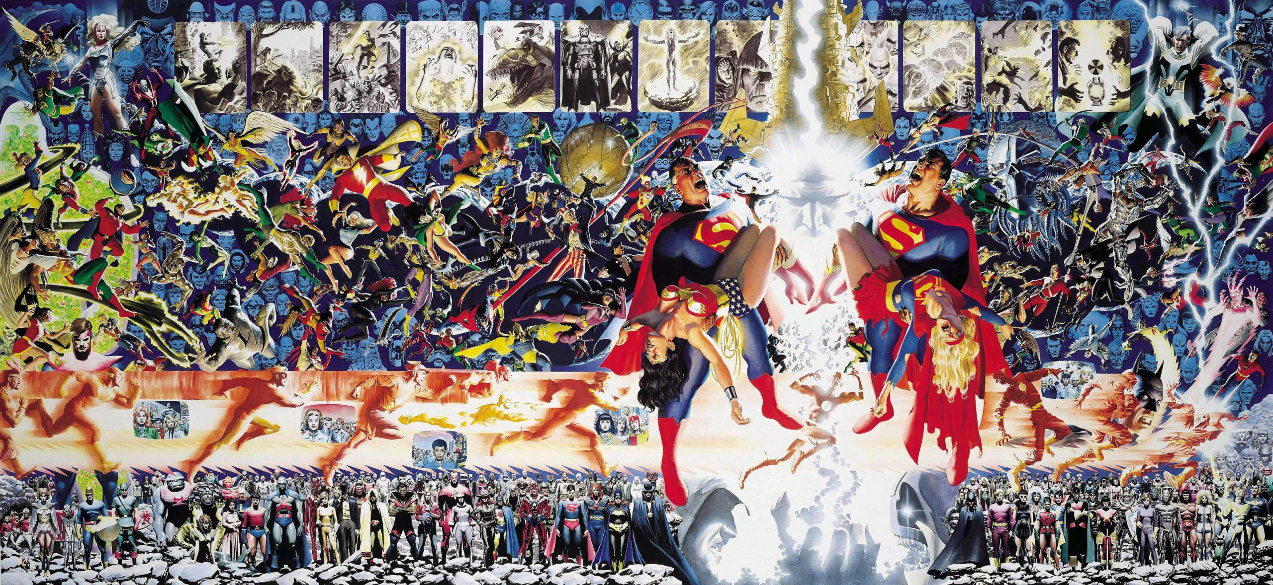 Alex Ross Cover Crisis on Infinite Earths