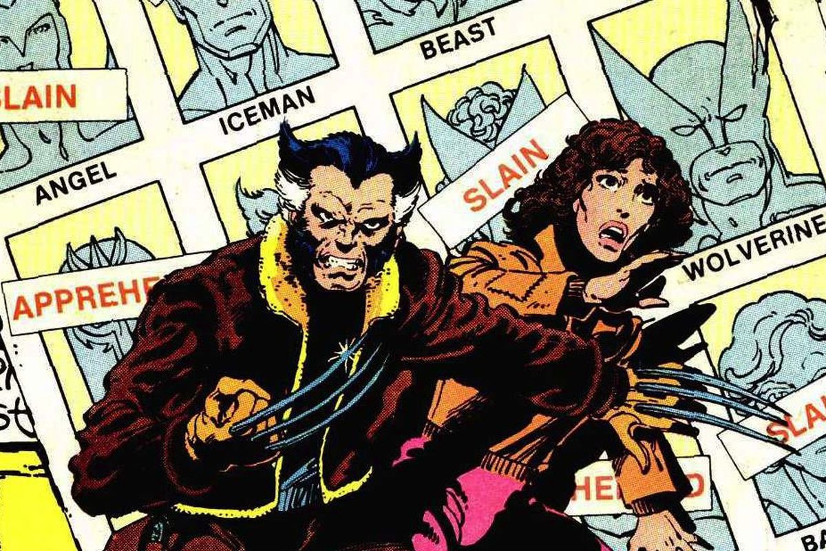 Wolverine is the only X-Men who remains uncaptured in Chris Claremont's famous Days of Future Past storyline. 