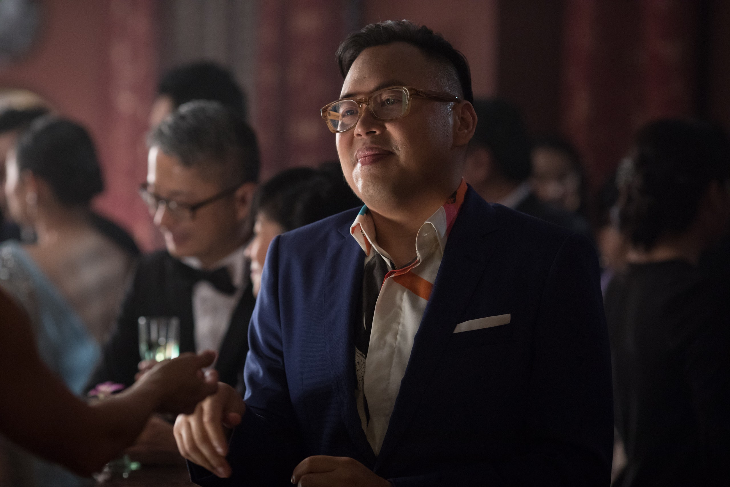 Oliver T'sien has everything handled in "Crazy Rich Asians" 