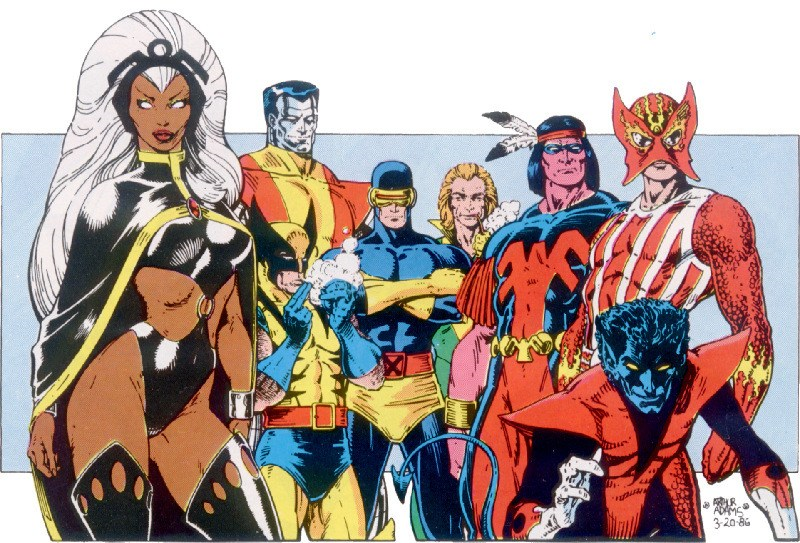 Chris Claremont's X-Men as they appeared in Giant Size X-Men #1. 
