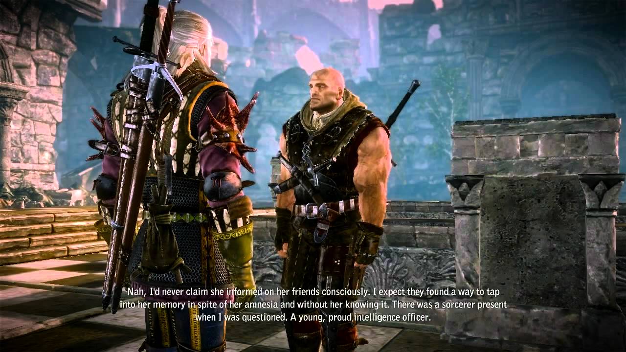 Geralt and Letho talk