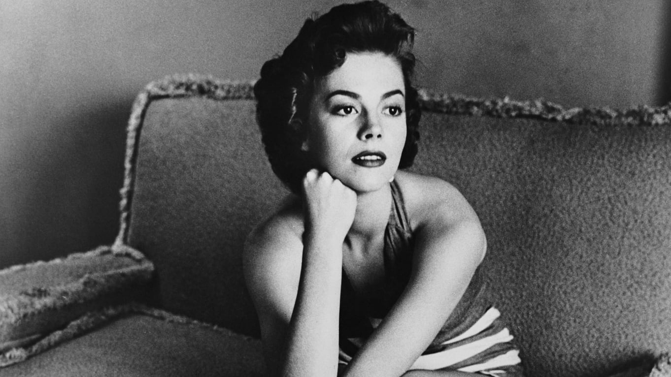 Famous actress Natalie Wood during a photoshoot