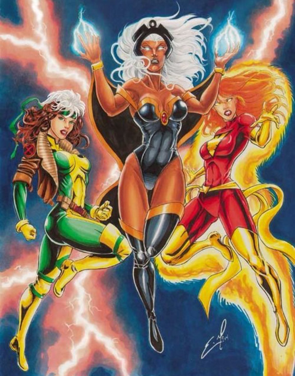 Chris Claremont introduced strong female characters such as Storm, Phoenix, and Rogue. 