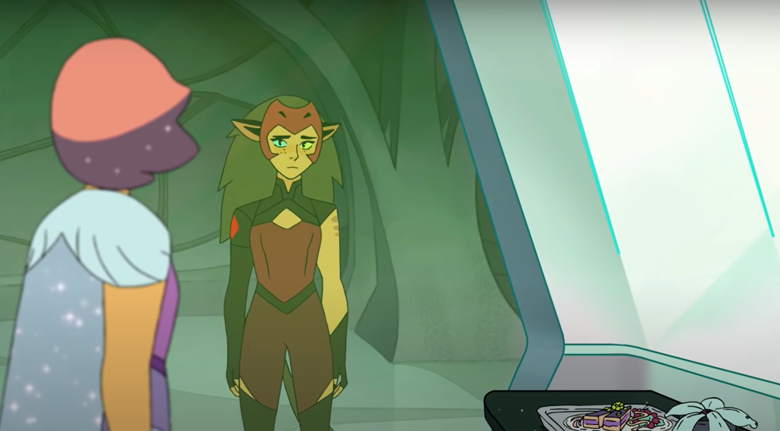 Catra visits Glimmer in her cell during the Season Five trailer for She-Ra and the Princesses of Power.