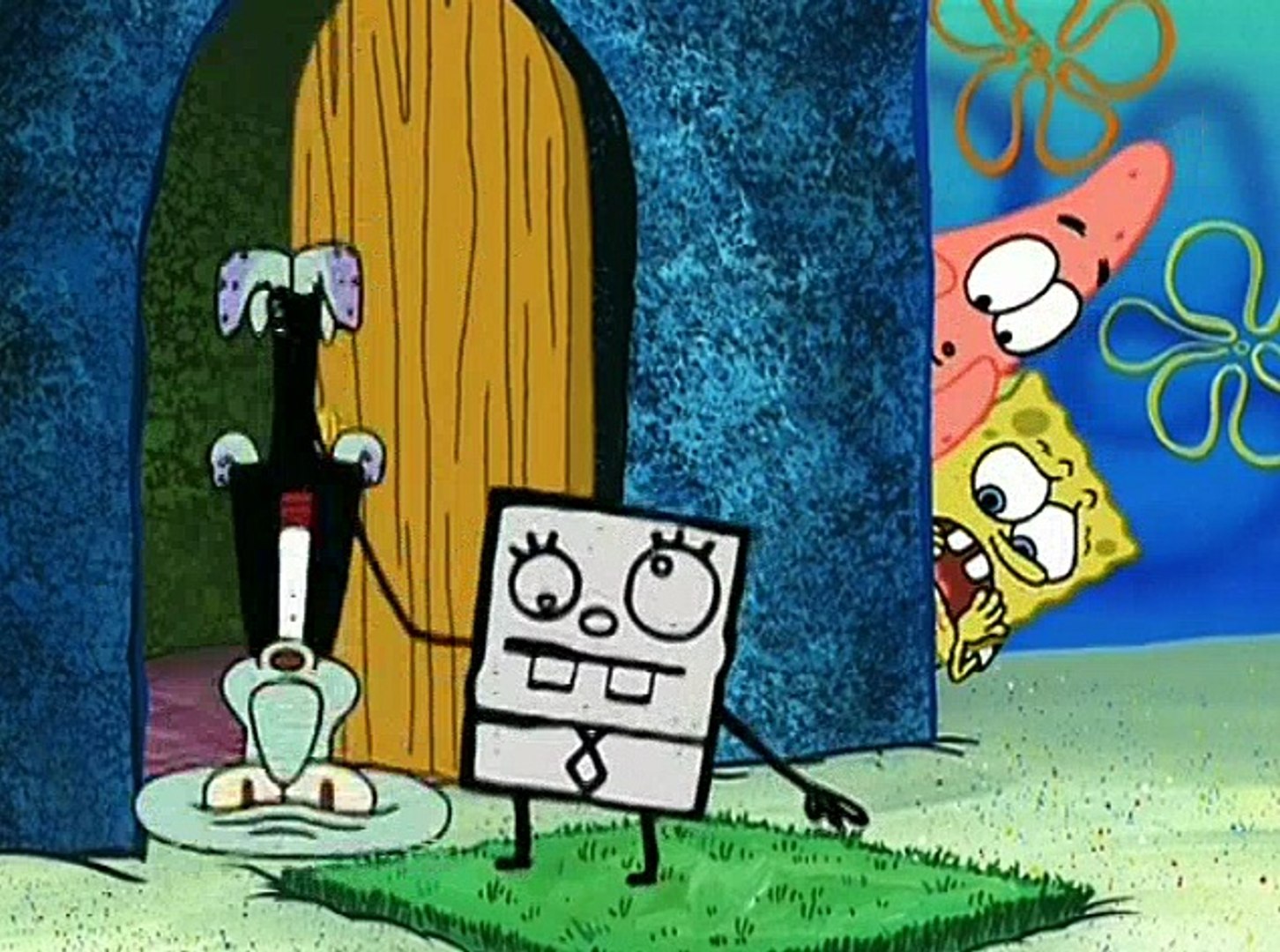 Frankendoodle attacks Squidward in one of the most beloved Spongebob Squarepants episodes. 