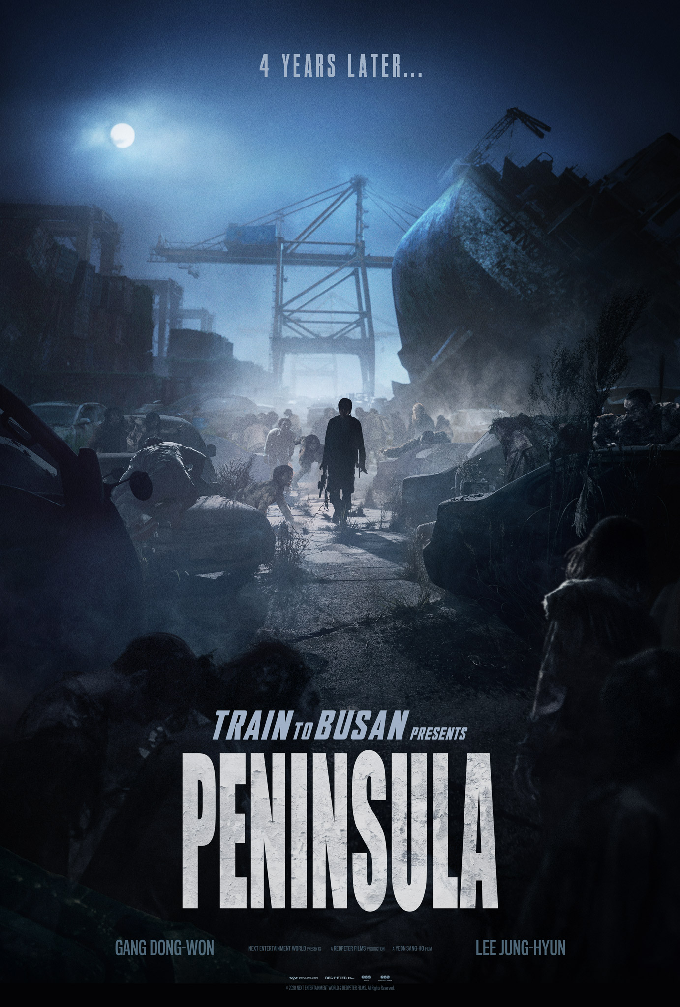 Poster for Peninsula, the sequel film to Train to Busan.