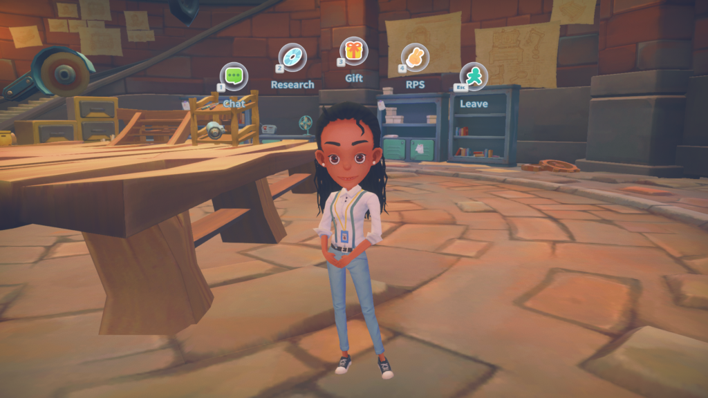 My Time At Portia's Petra works at the Research Center, restoring ancient technology found in the ruins.