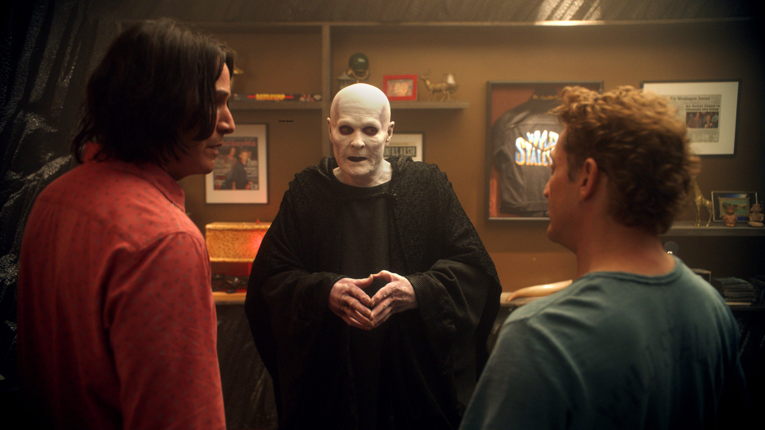 Bill & Ted reunite with old friend Death in trailer.
