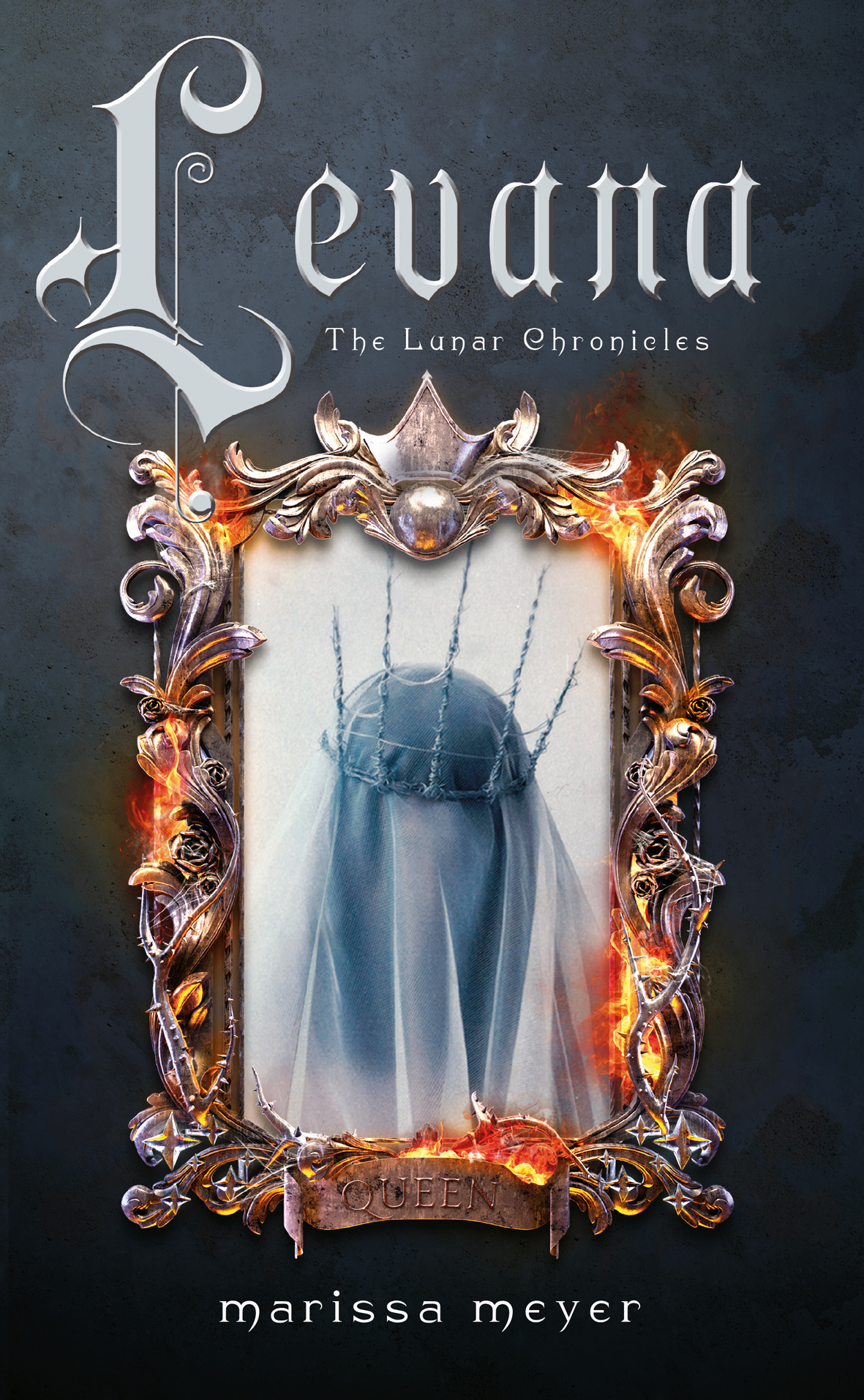 Marissa Meyer's Fairest cover featuring the female villain Queen Levana