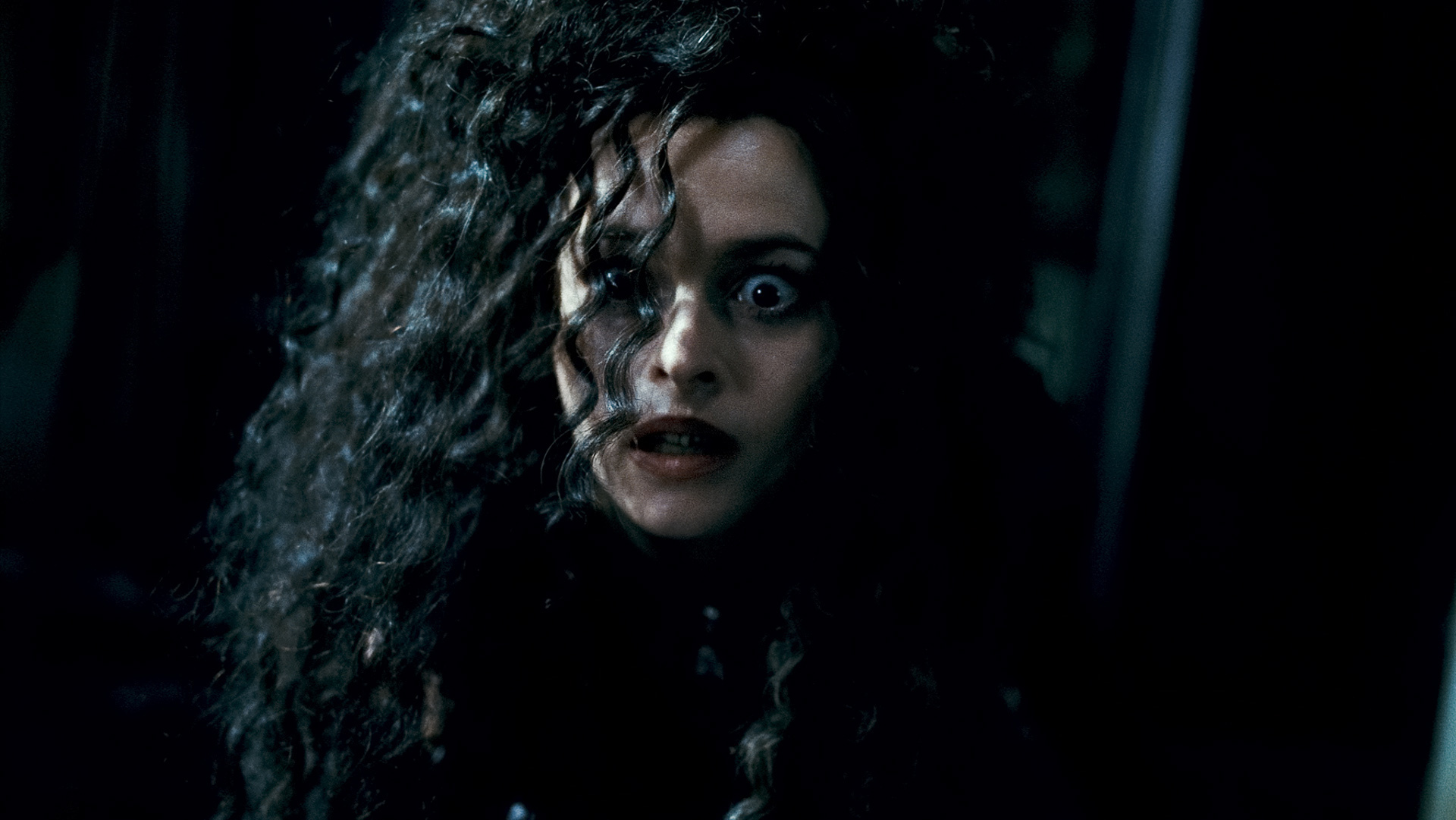 HELENA BONHAM CARTER as Bellatrix Lestrange in Warner Bros. Pictures fantasy adventure HARRY POTTER AND THE DEATHLY HALLOWS  PART 1, a Warner Bros. Pictures release.