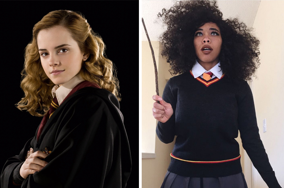 Kiera Please's Hermione cosplay