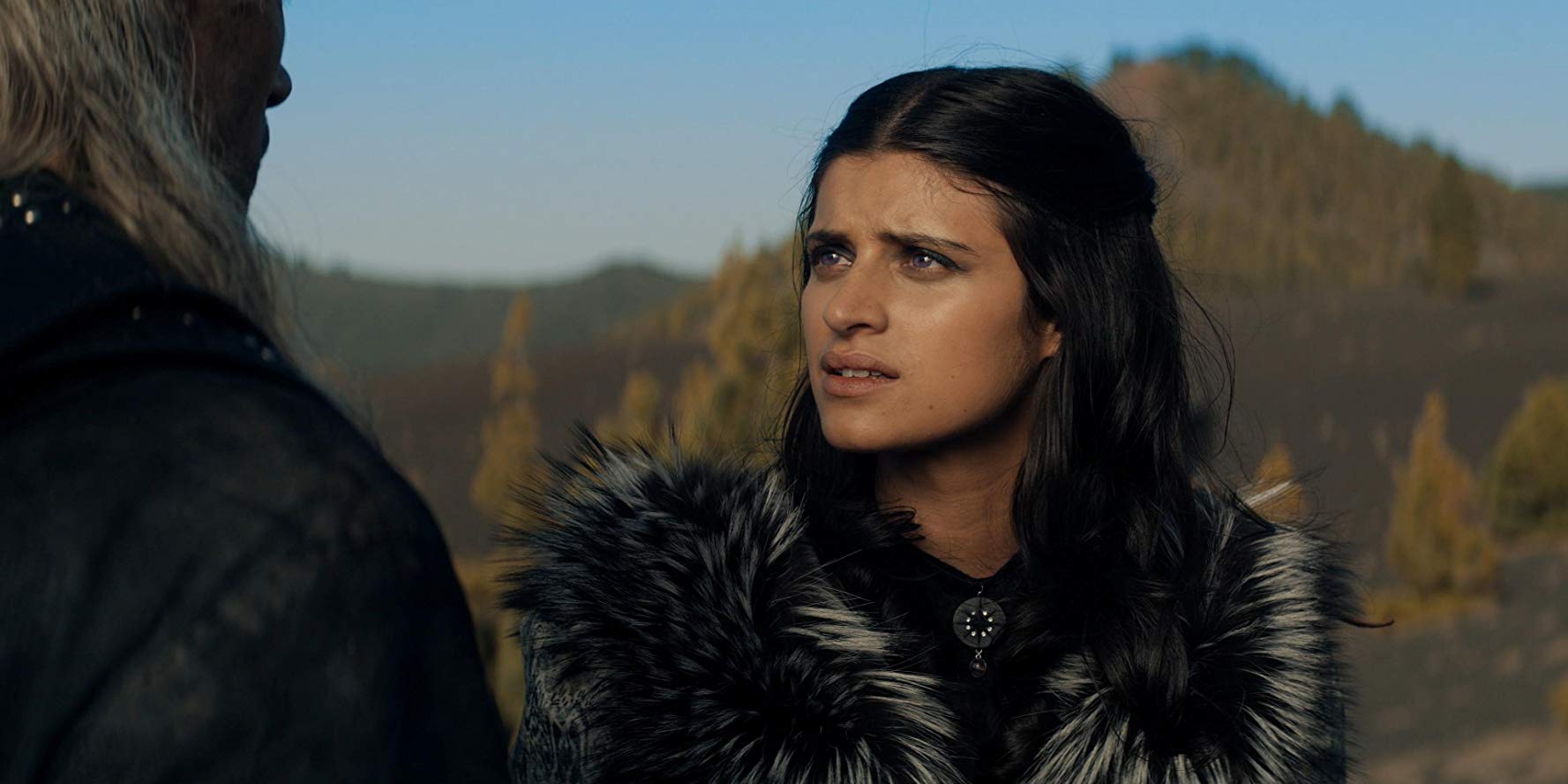 Yennefer of Vengerberg, played by Anya Chalotra, in Netflix's series The Witcher