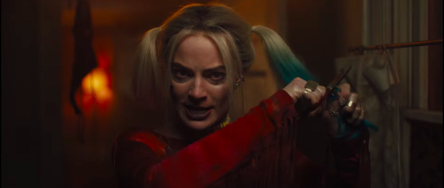 Harley Quinn: Birds of Prey (2020) Harley chopping her hair off