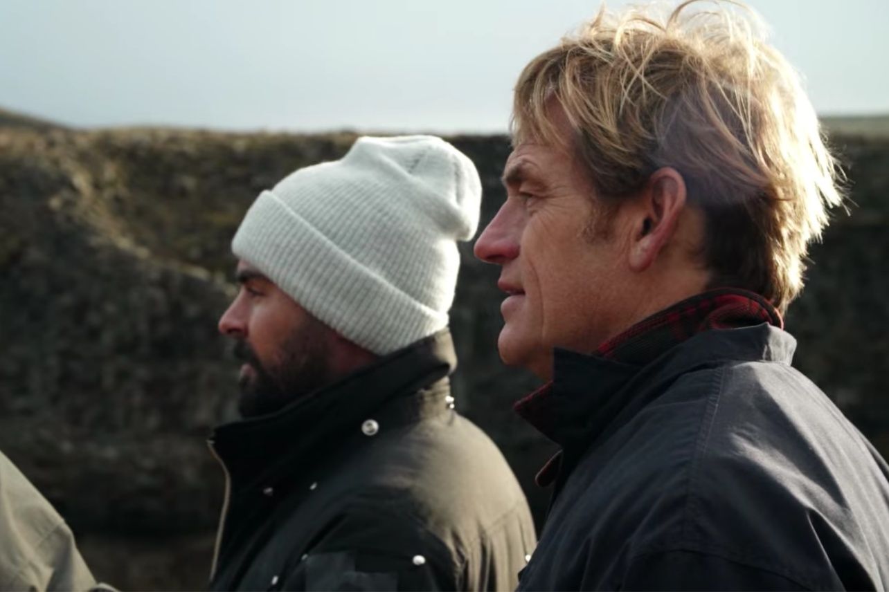 Zac and Darin in Iceland.