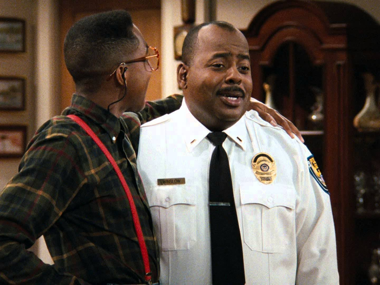 Steve puts his arm around Carl in Family Matters.