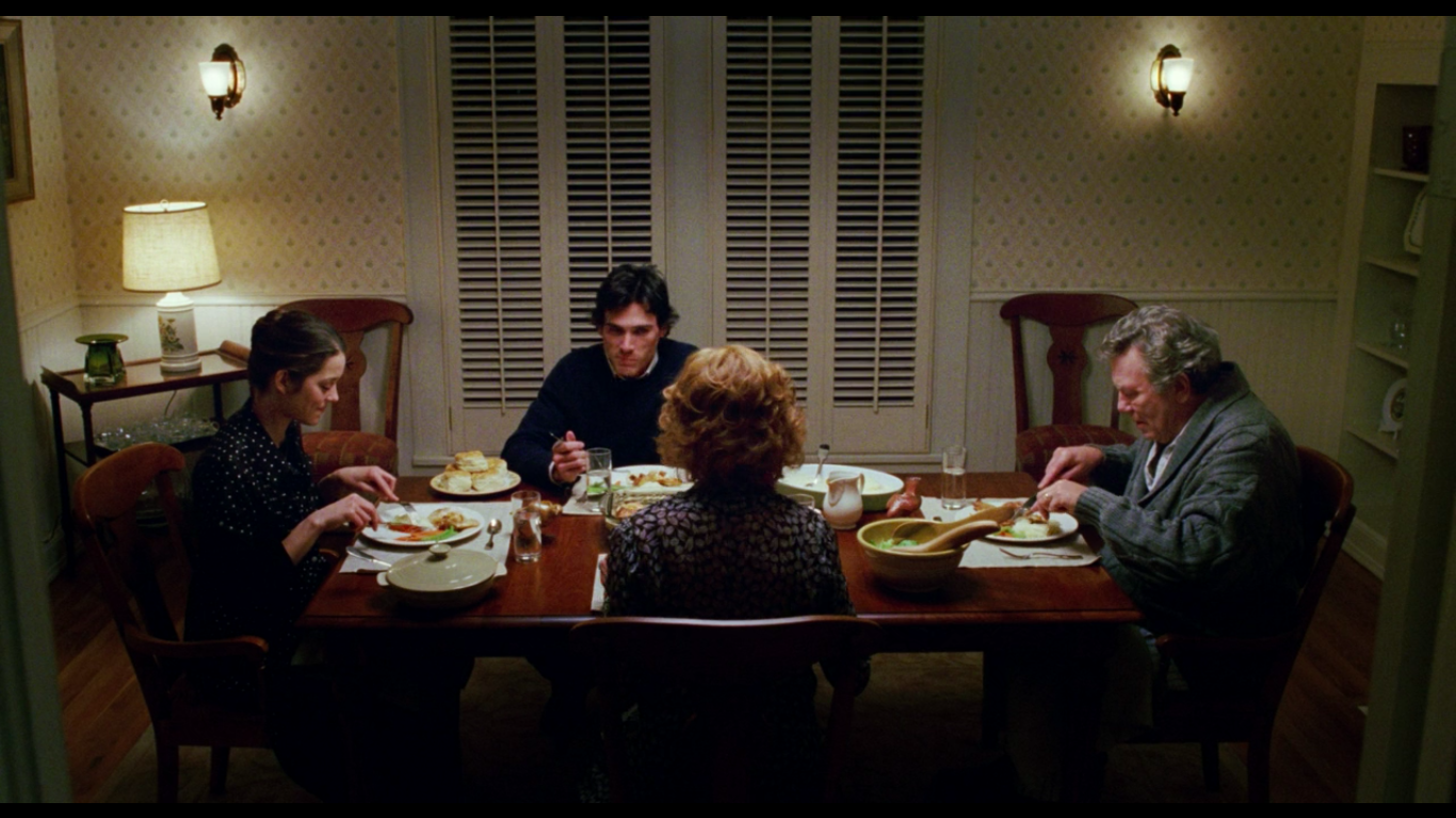 In the film Big Fish, Will, Edward, and Sarah Bloom sit down to dinner with Will's wife Josephine.