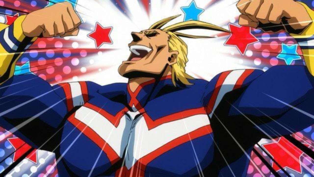 In the shonen series, My Hero Academia, nearly everyone looks up to the hero All Might.