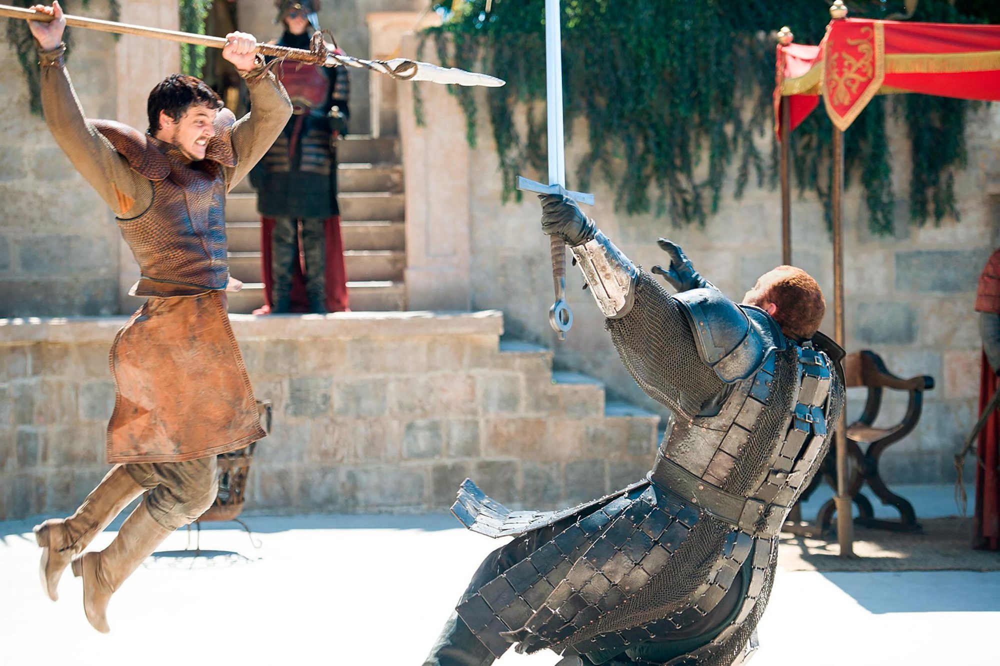 Oberyn Martell battles the Mountain