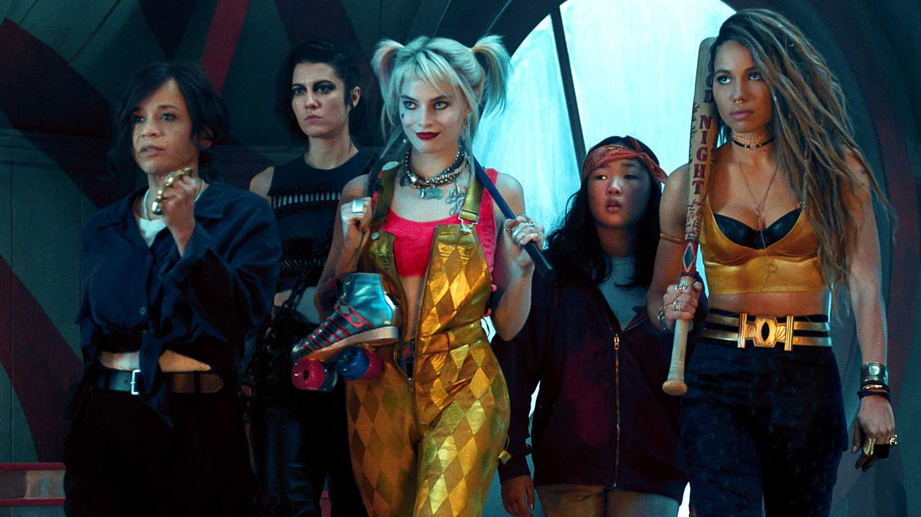 Harley Quinn: Birds of Prey (2020) Harley, Dinah, Helena, Montoya and Cass in action